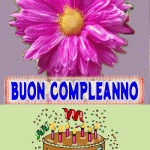 Buon compleanno gif fiore