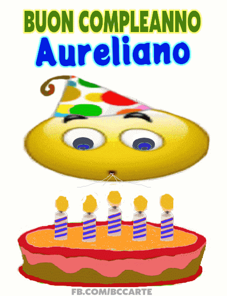 Buon compleanno Aureliano