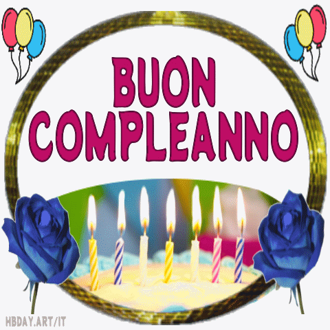 Buon Compleanno Gif