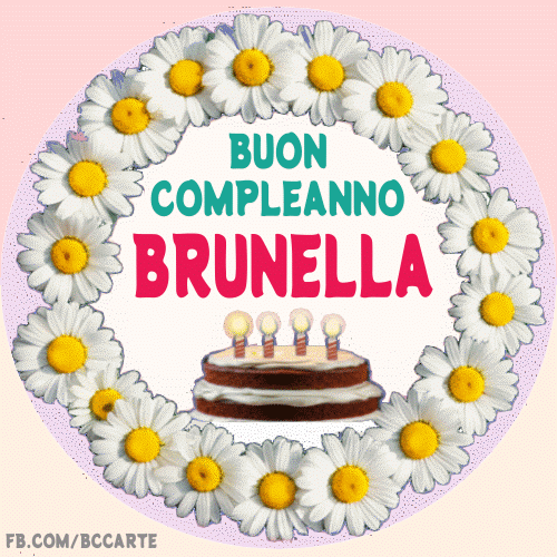 Buon Compleanno Brunella