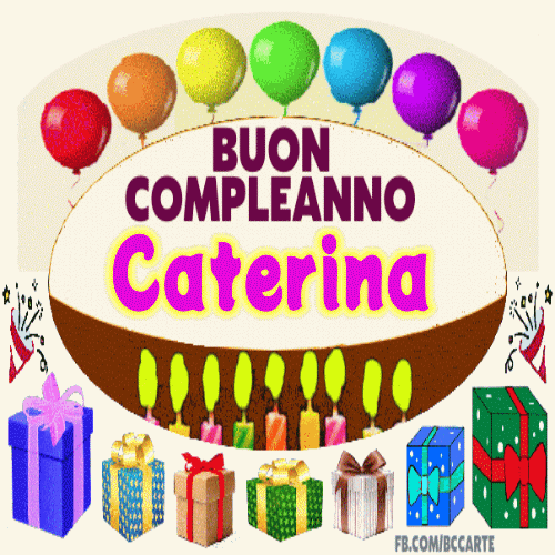 Buon Compleanno Caterina