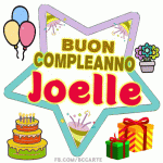 Buon compleanno Joelle