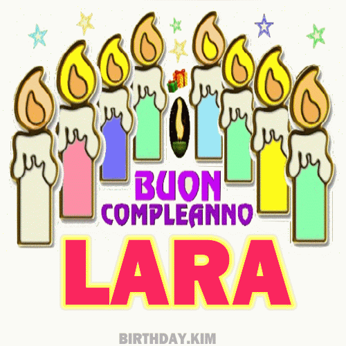 Buon compleannı Lara