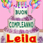 Buon Compleanno Leila