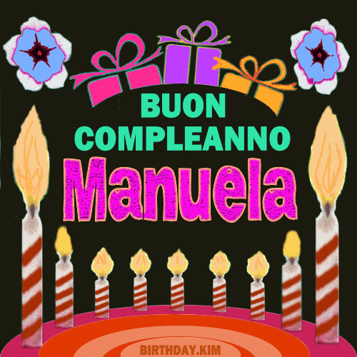 Buon compleanno Manuela