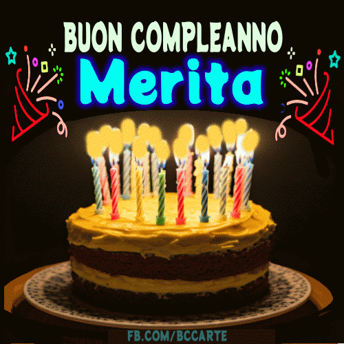 Buon Compleanno Merita