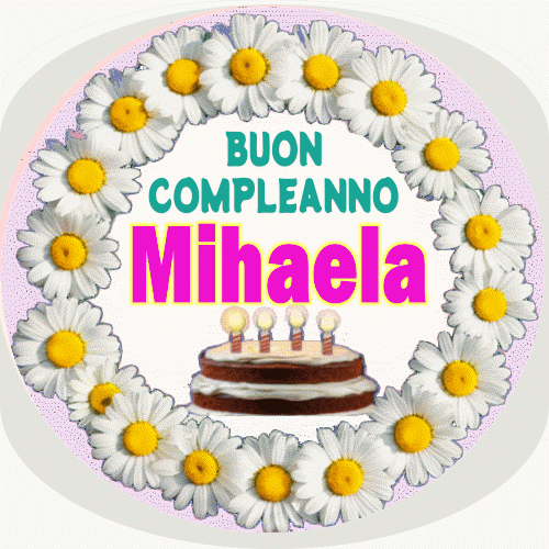Buon Compleanno Mihaela gif