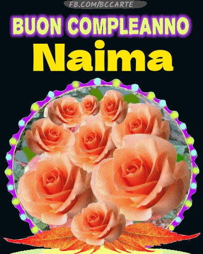 Buon Compleanno Naima gif