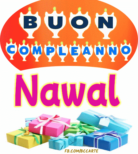 Buon Compleanno Nawal gif