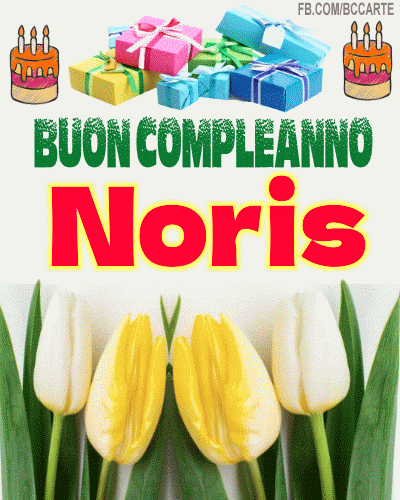 Buon Compleanno Noris gif