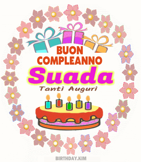 Buon compleanno Suada