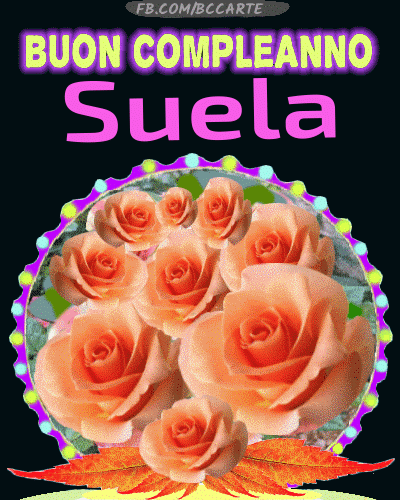Buon Compleanno Suela gif