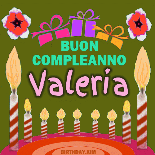 Buon compleanno Valeria