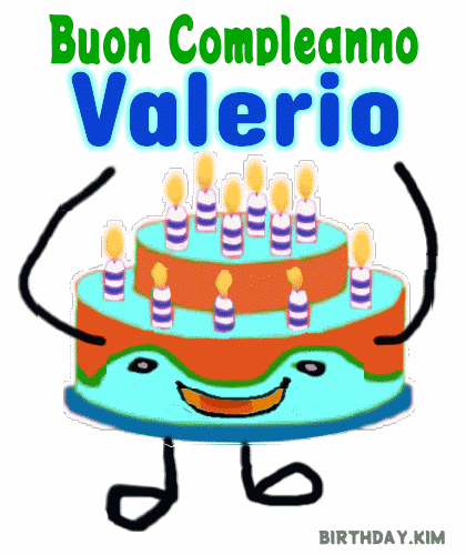 Buon Compleanno Valerio gif