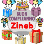 Buon Compleanno Zineb