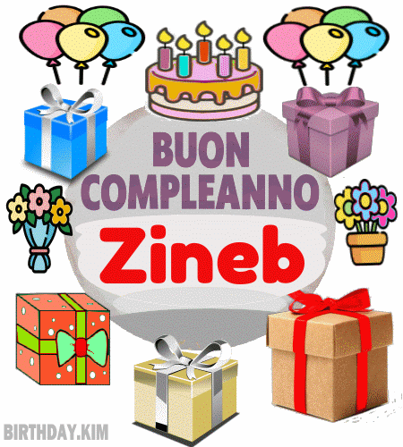 Buon Compleanno Zineb