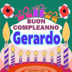 Buon compleanno Gerardo gif