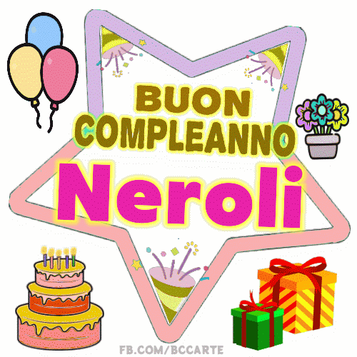 Buon Compleanno Neroli gif