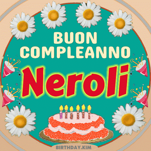 Buon Compleanno Neroli gif