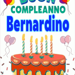 Buon Compleanno Bernardino gif