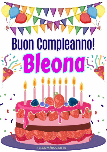 Buon Compleanno Bleona gif