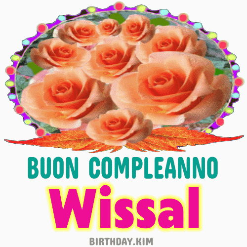 Buon Compleanno Wissal gif