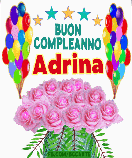 Buon Compleanno Adrina gif