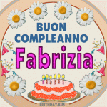 Buon Compleanno Fabrizia gif