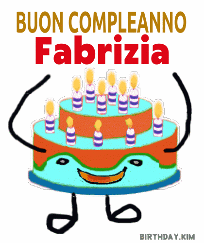 Buon Compleanno Fabrizia gif
