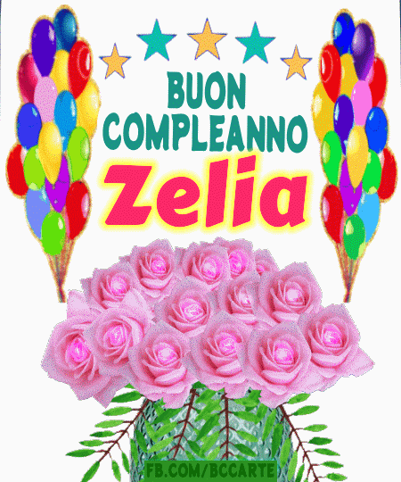 Buon Compleanno Zelia gif