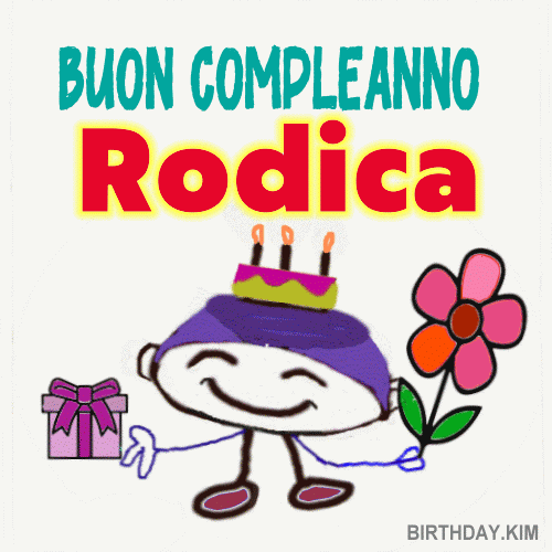 Buon Compleanno Rodica gif