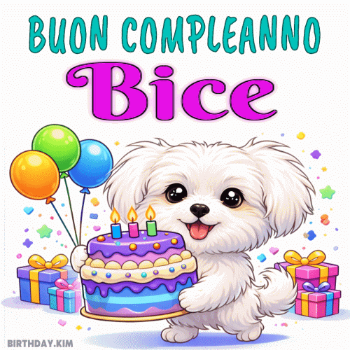 Buon Compleanno Bice Gif