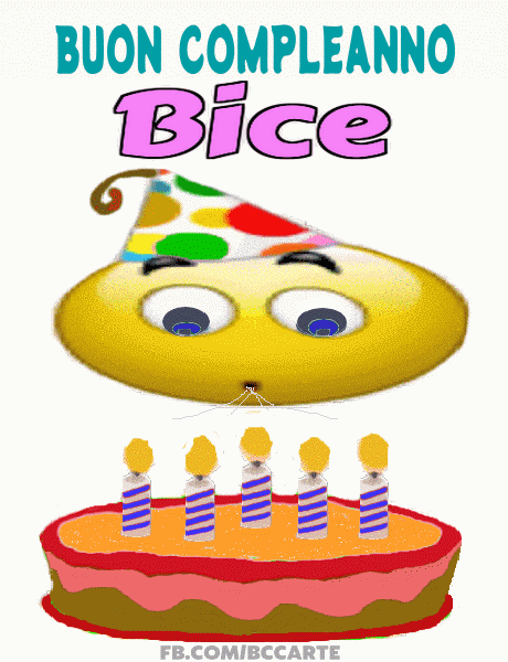 Buon Compleanno Bice Gif