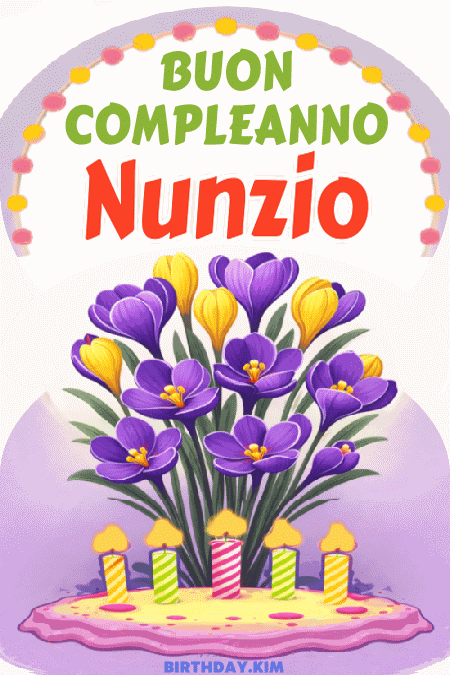 Buon Compleanno Nunzio Gif
