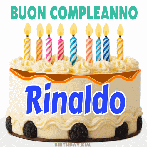Buon Compleanno Rinaldo Gif