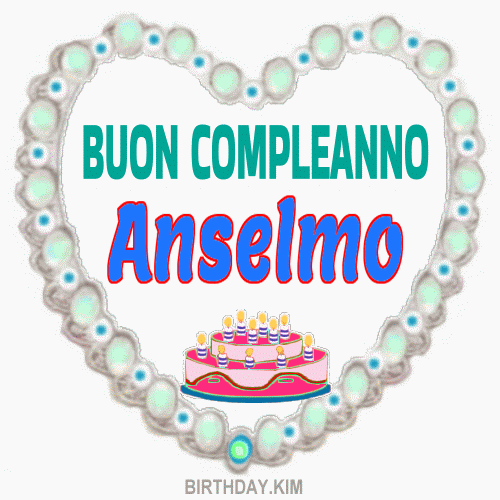 Buon Compleanno Anselmo GIF