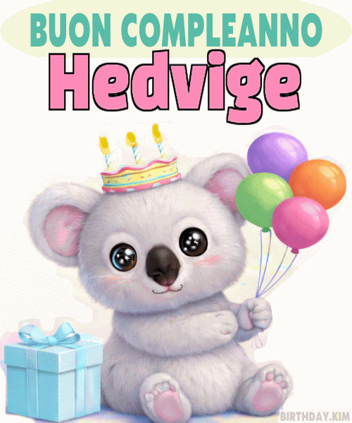 Buon Compleanno Hedvige GIF