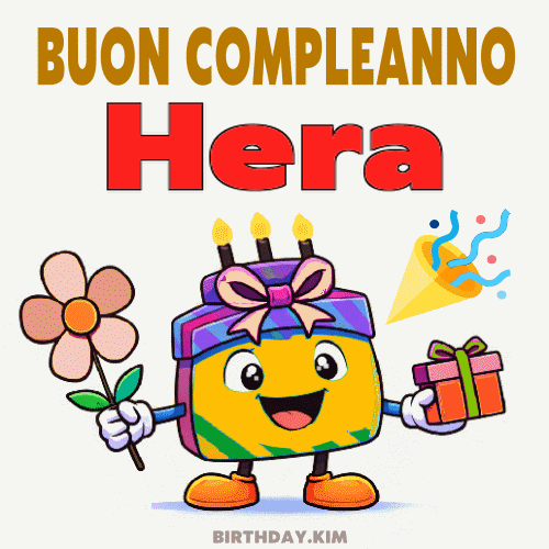 Buon Compleanno Hera GIF