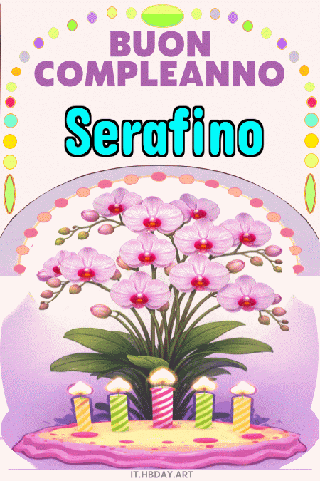 Buon Compleanno Serafino GIF