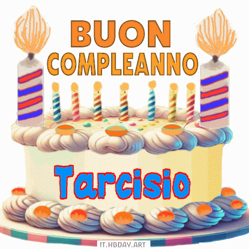 Buon Compleanno Tarcisio GIF
