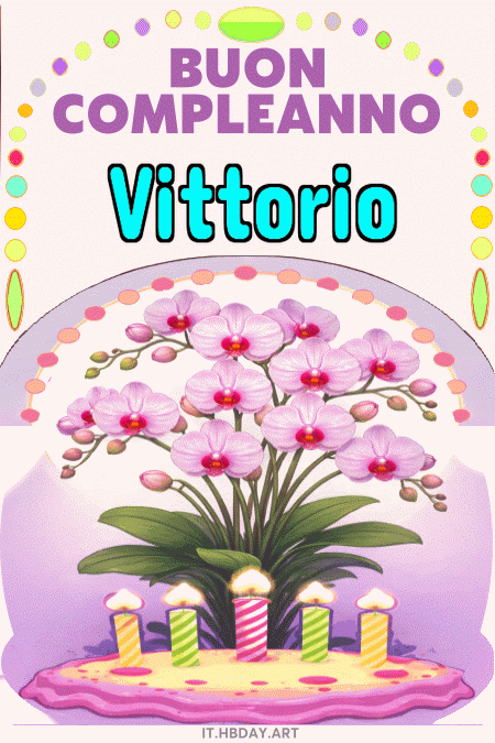 Buon Compleanno Vittorio GIF